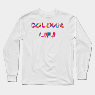 Colour lifs Long Sleeve T-Shirt